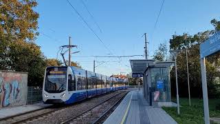 Badner Bahn Wien Neu Erlaa Trams nr 509  530 [upl. by Aneeroc12]