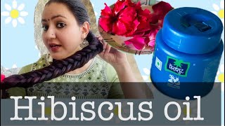 Hibiscus Hair Oil  Coconut Oil For Hair  Hibiscus for Hair Growth  Fishtail Braid Preity प्रेरणा [upl. by Gracia]