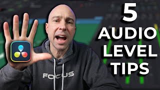 5 Ways to ADJUST Audio Levels in DaVinci Resolve  Quick Tip Tuesday [upl. by Christoph]