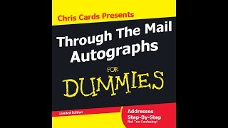 How I TTM  A StepByStep Guide To Obtaining Autographs Through The Mail [upl. by Suoicserp]