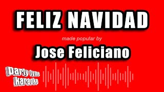 Jose Feliciano  Feliz Navidad Karaoke Version [upl. by Adnarem]