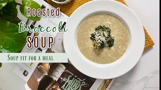 Creamy Broccoli Soup [upl. by Eikcin]