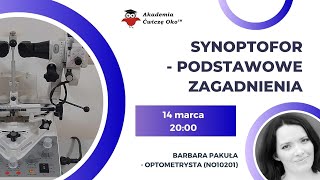 Synoptofor podstawowe zagadnienia Ćwiczę oko Barbara Pakuła [upl. by Annahsit]