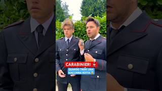 CARABINIERI 👮🏻‍♂️ Quando Trovi Una MACCHINA ROTTA🚗  iPantellas [upl. by Najed788]