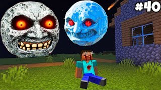 i Found Scary LUNAR MOON 😱 in Minecraft   Part40 [upl. by Lleze]