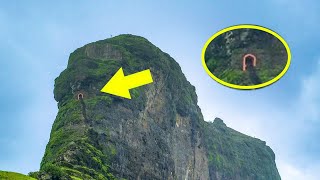 Drone Pilot Discovers Mysterious Door Atop a Remote Rock – What He Finds Inside Leaves Him Shaken [upl. by Warford]