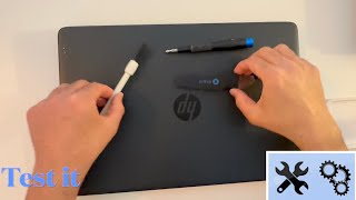 HP proBook 455 G1 disassembly  in 4k [upl. by Adyam]