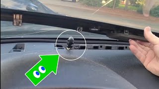 Headlight light sensor replacement on a Chevy Cobalt [upl. by Rojam]