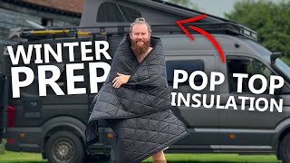 Getting our Van Ready for Winter with IsoCamp Insulation  Vanlife [upl. by Allyson]