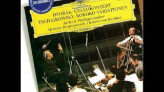 Rostropovich  Dvorak Cello Concerto Mvt 1 part 2 24 [upl. by Biddick]