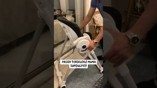 PREGO tekerlekli mama sandalyesi kutu açılımı 📦☑️ [upl. by Labannah]