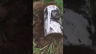 victorian hot water bottle found bottle digging Helensburgh Scotland [upl. by Peadar910]