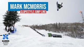 Mark McMorris Slopestyle Jump Line  X Games Aspen 2023 [upl. by Peddada]