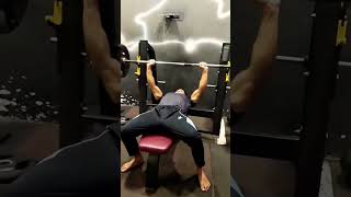 flat bench press youtubeshorts gym fitness motivation [upl. by Maltzman954]