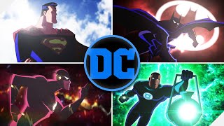 DC Films Intro  DC Animated Universe Remake Bruce Timm DCAU [upl. by Florette]