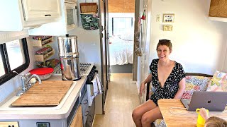 We remodeled a 20 year old RV  Full motorhome renovation start to finish [upl. by Anemolif]