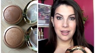 Milani Matte Baked Bronzer Review [upl. by Naic460]