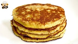 3 INGREDIENT HOMEMADE BANANA PANCAKES RECIPE [upl. by Schenck]