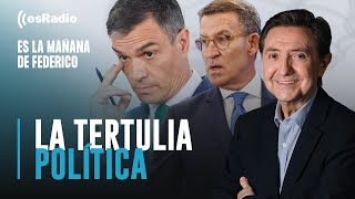 Tertulia de Federico Feijóo se reunirá sólo con Sánchez y delegará con el resto de partidos [upl. by Sonstrom]