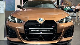 All New 2025 BMW i4 M50  Liquid Copper Allwheel drive [upl. by Ycniuq]