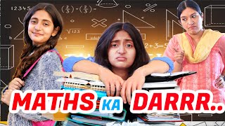 Maths Ka Darr 2  Exam Ki Tension  School Short Movie  MyMissAnand [upl. by Baoj]