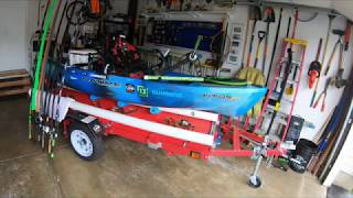 Native Titan Kayak Bass Fishing Tournament Set Up [upl. by Lurlene]