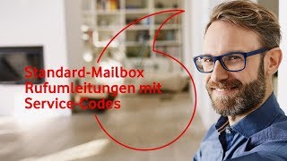 Vodafone StandardMailbox  Rufumleitungen mit ServiceCodes  servicehilfe [upl. by Lola]