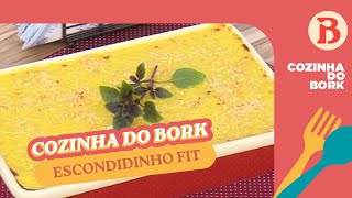 ESCONDIDINHO FIT de frango com batata doce faça em casa  Band Receitas [upl. by Yednil335]