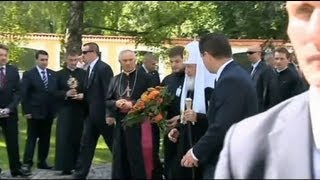 Visita del patriarca ortodoxo ruso a Polonia [upl. by Rida662]