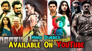 Top 10 New South Indian Hindi Dubbed Blockbuster Movies On YouTube And OTT  Buddy  Bagheera 2024 [upl. by Assenahs]