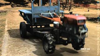 3D animation vfx institute SF Film School in Kangnam Korea tractor [upl. by Candi]