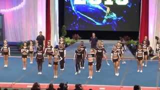 Cheer Worlds Finals  Brandon All Stars Senior Black  Center Stage [upl. by Oicapot]