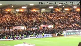 SAM SONG at Dens Park 🚀  Celtic Fans Singing Away to Dundee 🍀  Dundee 0  3 Celtic  26122023 [upl. by Haggi]