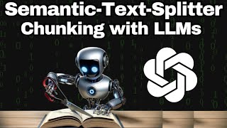 SemanticTextSplitter  AI Based TextSplitting with LangChain [upl. by Oicafinob]