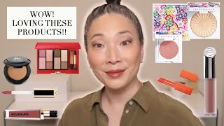 TRYING NEW MAKEUP  Chantecaille  Kjaer Weis  Koh Gen Do [upl. by Eejan]