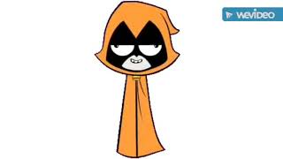 Orange Raven Teen Titans Go [upl. by Arihsak]