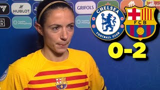 🚨 Declaraciones Aitana Bonmatí 🔴 CHELSEA 02 FC BARCELONA Femenino [upl. by Aurelius]