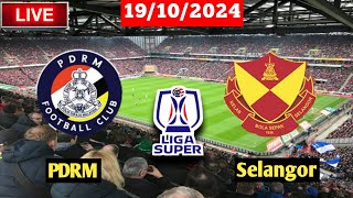 PDRM vs Selangor  Super League  Fifa Live Score Today HD [upl. by Landy]