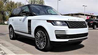 2020 Land Rover Range Rover HSE V8 Heres The Crazy Stuff You Get In A quotBasequot Model Range Rover [upl. by Tekla]