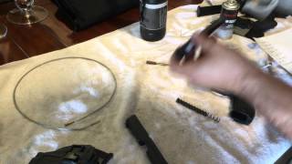 Cleaning Sig p226 3 Minute gun videos [upl. by Lamak]