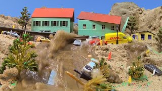 Dam Failures Cause Flooding And Destruction Of Towns  Dam Breach Simulations VS Mini Models [upl. by Norrahc]