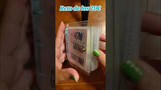 Reto de ahorro de los 20 € ahorrar ahorrarfacil retodelos20 reto retodeahorro [upl. by Ameerak]