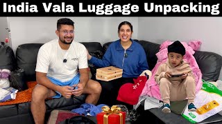 Unpacking Luggage  ਮੰਮੀ ਨੇ ਕੀ ਕੀ ਲਿਆਂਦਾ INDIA ਤੋਂ  ਆਜੋ ਟੈਚੀ ਖੋਲੀਏ [upl. by Amiarom]