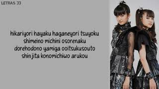 ArkadialyricsRomajiBABYMETAL [upl. by Gaudet]