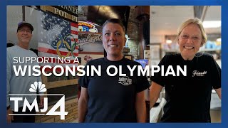 Local hero Payton Jacobsons Olympic journey unites his hometown [upl. by Ahselrac211]