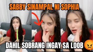 SABBY NASAMPAL NI SOPHIA DAHIL SA KATIGASAN ULO😡 [upl. by Sewellyn453]