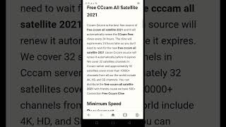 FREE CCCAM ALL SATELLITE 2023 [upl. by Atnauqahs]