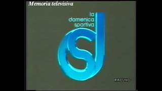 Sigla quotLA DOMENICA SPORTIVAquot edizione 198889 1°Gennaio 1989 [upl. by Hamer]