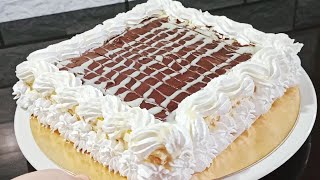 TORTA DI COMPLEANNO senza forno facile veloce e buonissima  ricetta economica [upl. by Lovell792]