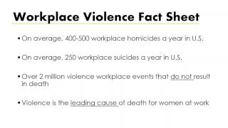 Workplace Bullying and Violence Aren’t That Different How to Protect Your Organizat [upl. by Viglione]